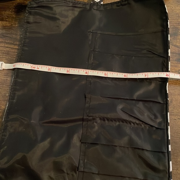 NEW Zebra Print Cosmetic Brush Holder and Bag! CAN BE PERSONALIZED! - Picture 14 of 16